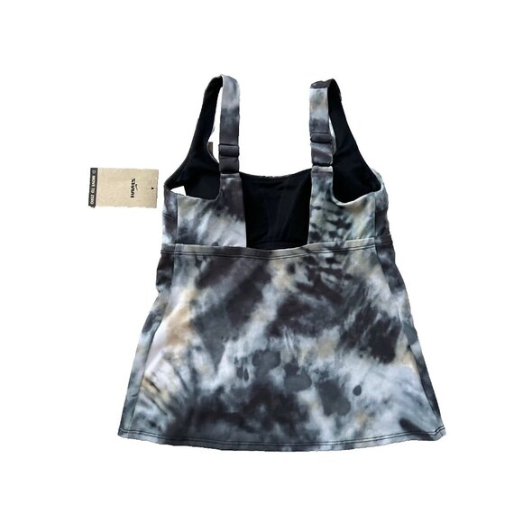 Nike NESSC329 Tie Dye Scoop Neck Swim Tankini Top ( XS ) - Picture 3 of 3
